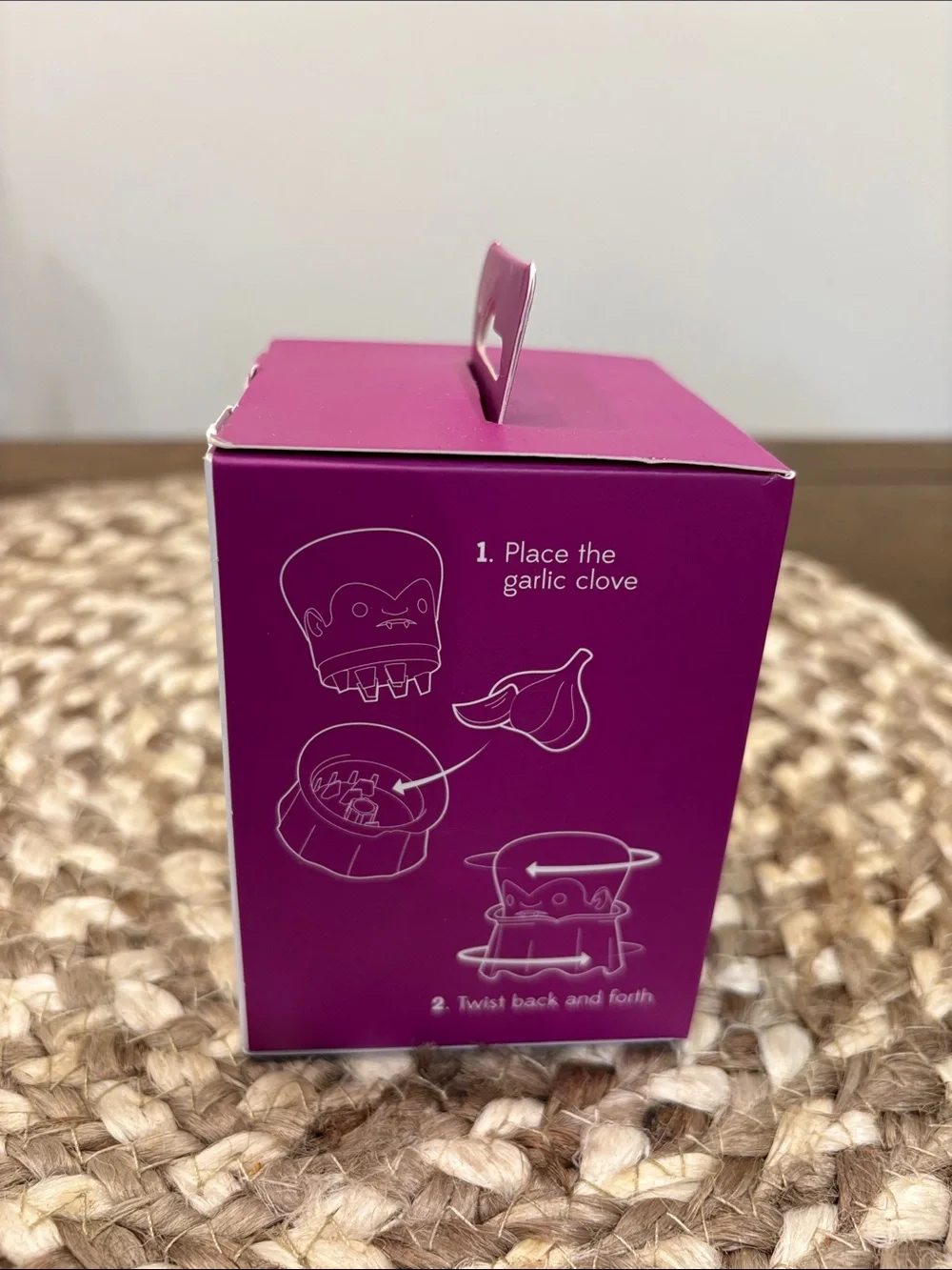 Gracula Garlic Crusher - Purple